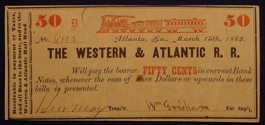 Western & Atlantic RR 50c.jpg