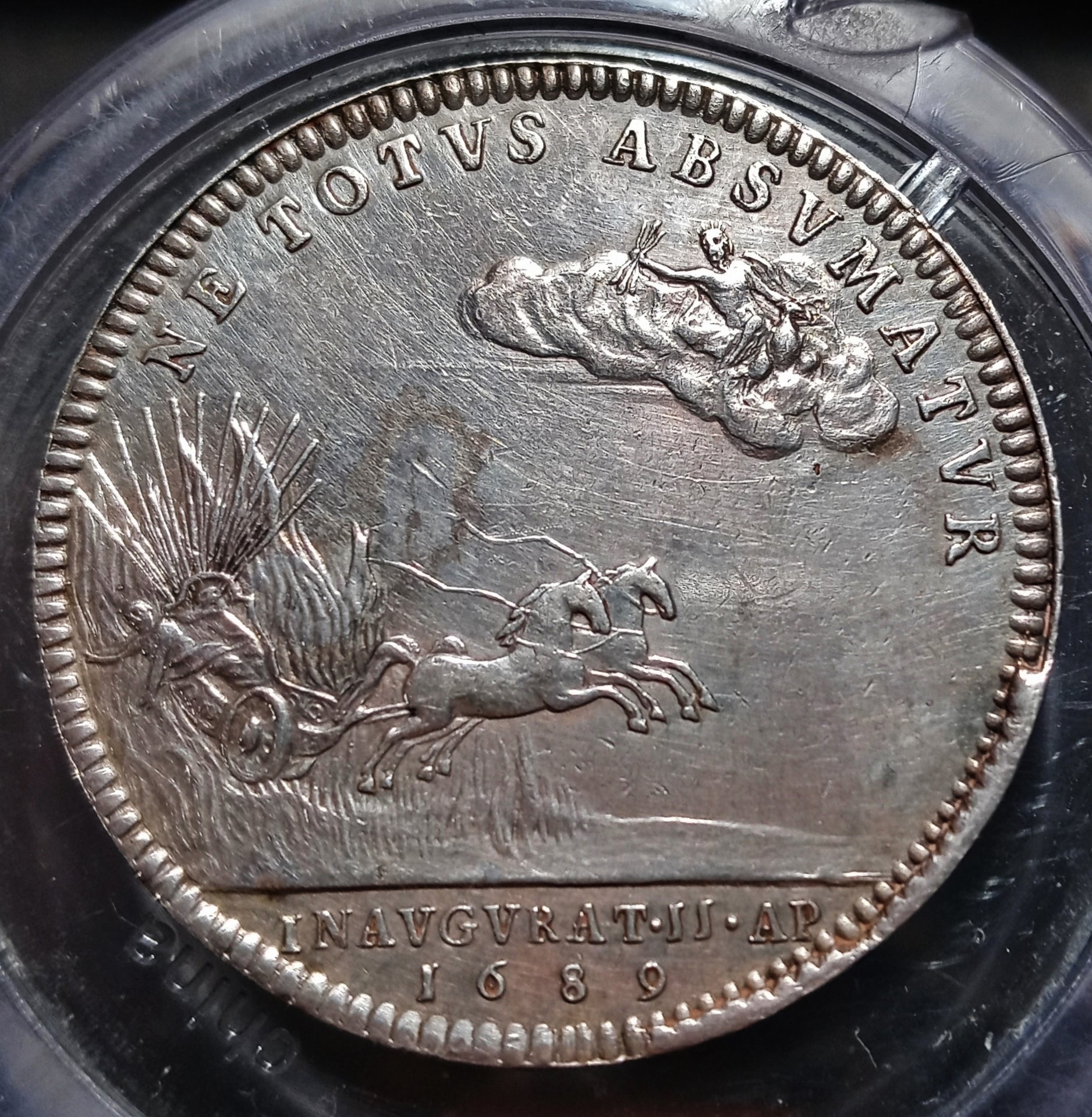 William & Mary official coronation medal Rev..jpg