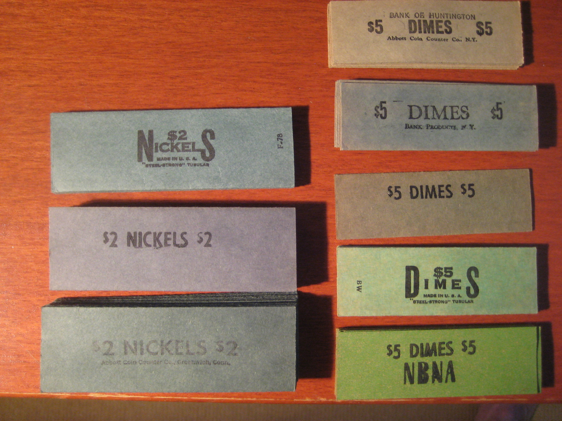 Oldish coin wrappers Coin Talk