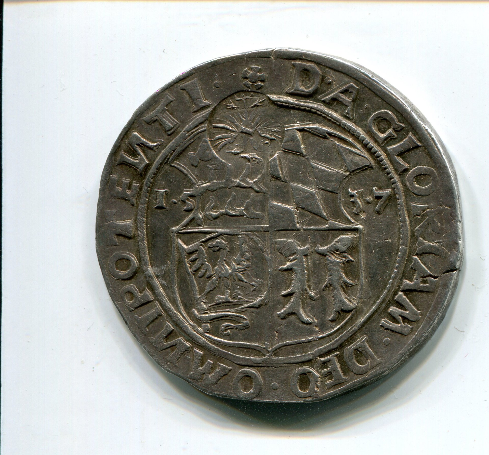 Wurttemberg Ulrich Taler 1537 with cm rev  035.jpg