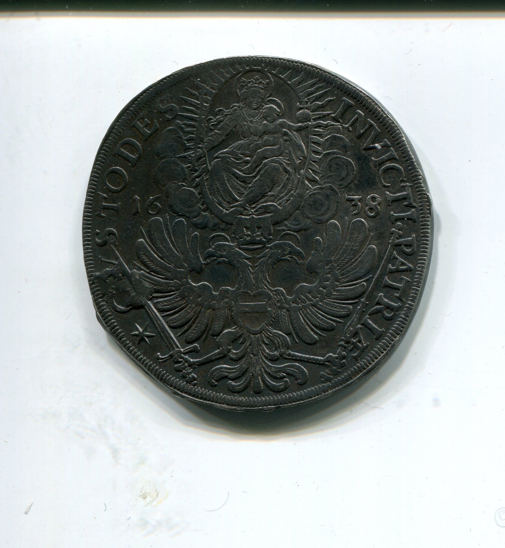 Wurzburg Franz v Hatzfeld Taler 1638 LD rev 809.jpg
