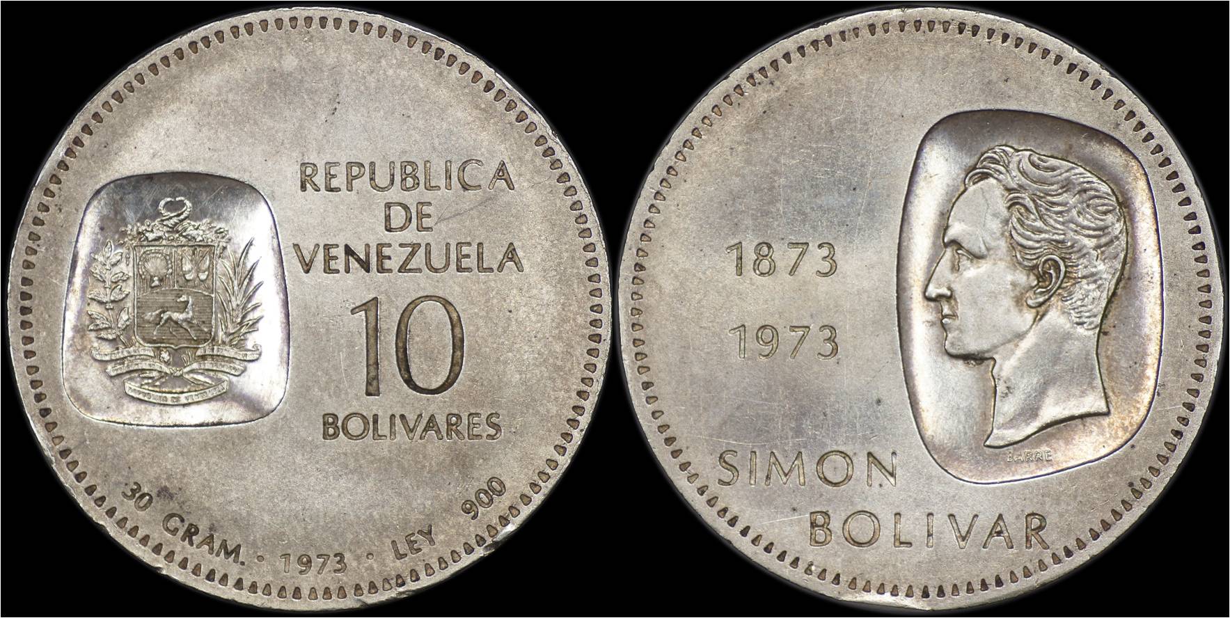 Y# 45 VENEZUELA 10 Bolivares 1973.jpg