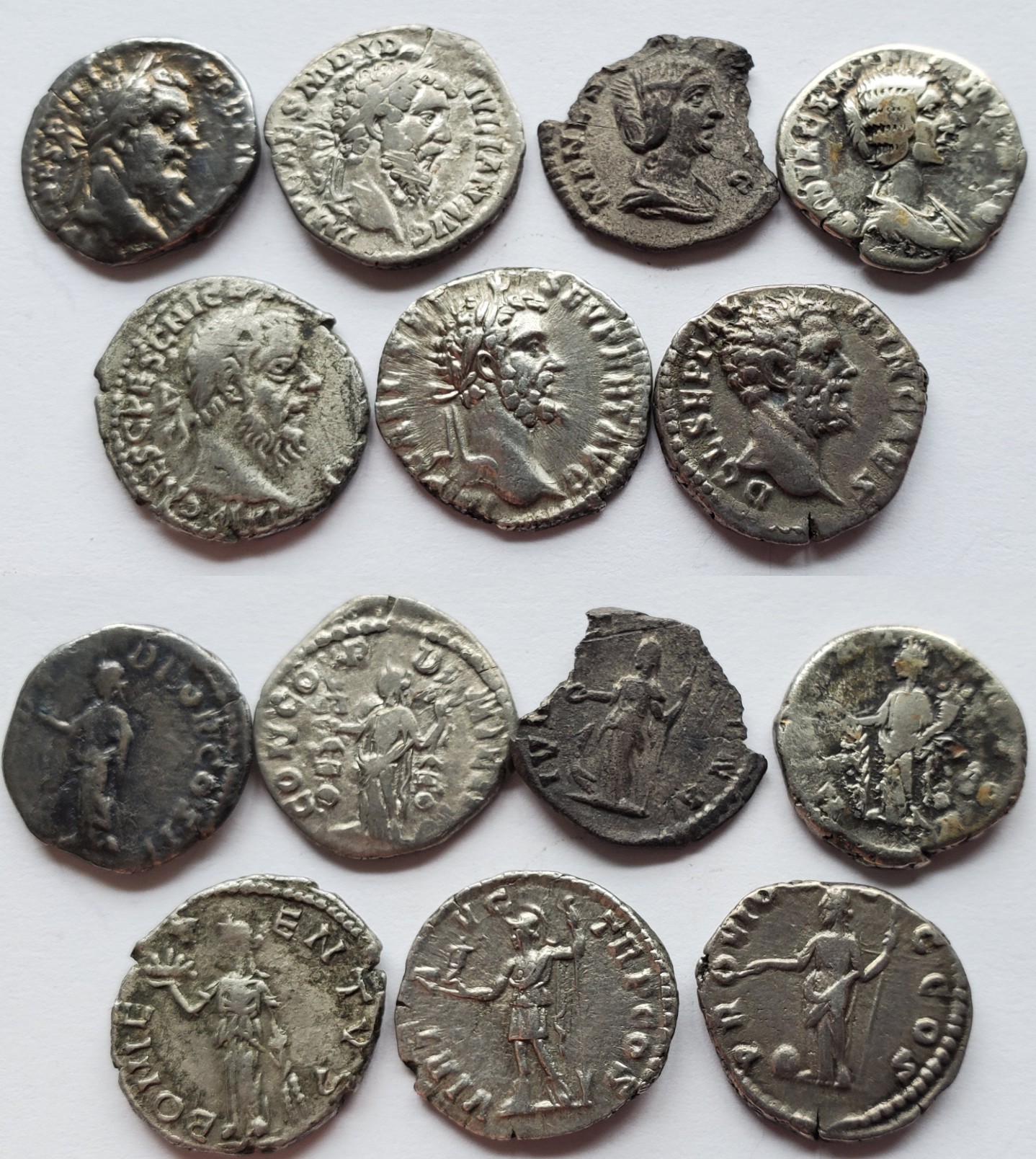 Year of five emperors denarius set.jpg