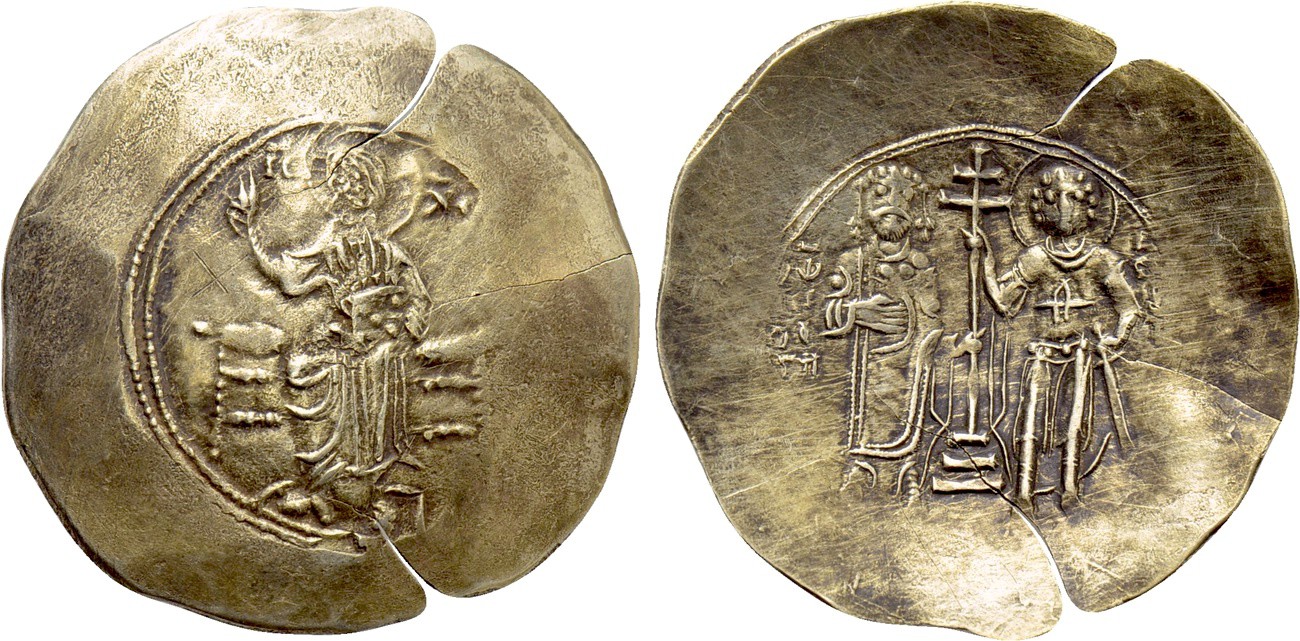 z 1118-1143 John II Comnenus EL Aspron Trachy 4.51g32mm 150 S1942.jpg