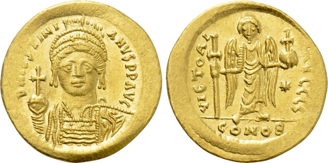 z 527-565 Justinian Solidus 4.5g20mm  S139.jpg