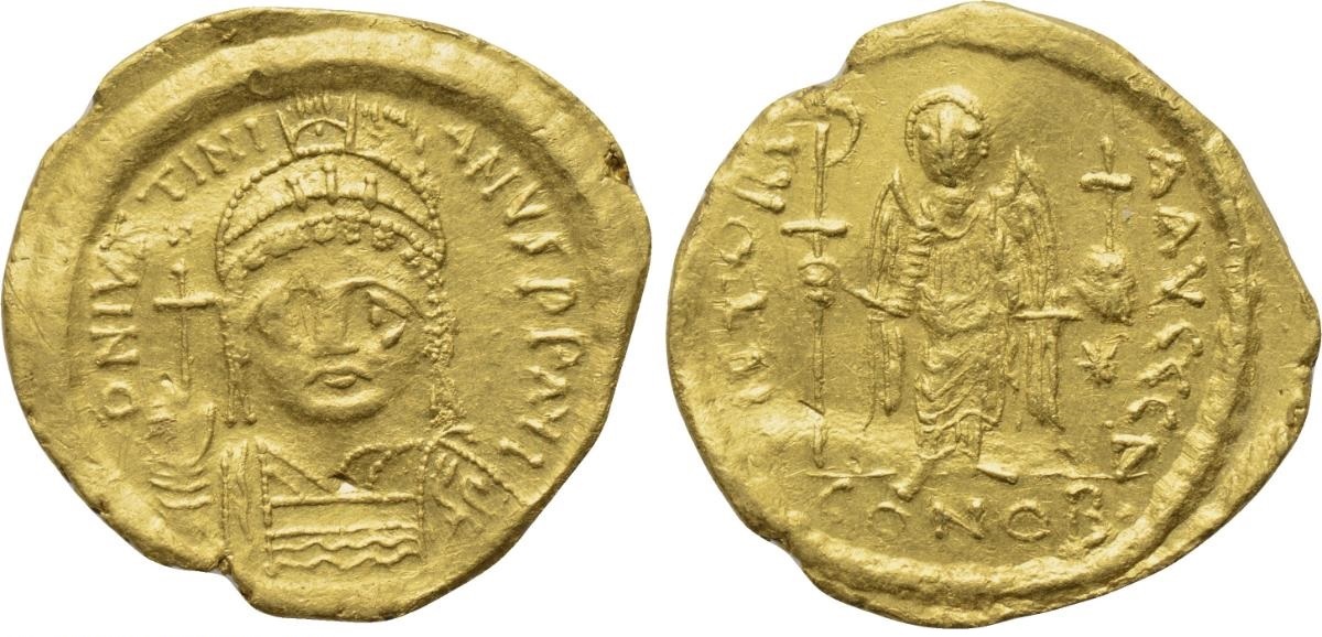 z 527-565 Justinian Solidus.jpg