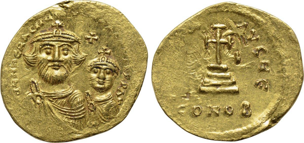 z 610-641 Heraclius with Heraclius Constantine Solidus 4,42g;22mm 290 S738.jpg