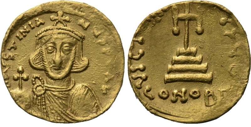 z 685-695 and 705-711 Justinian II Solidus 4,19g19mm S1247.jpg