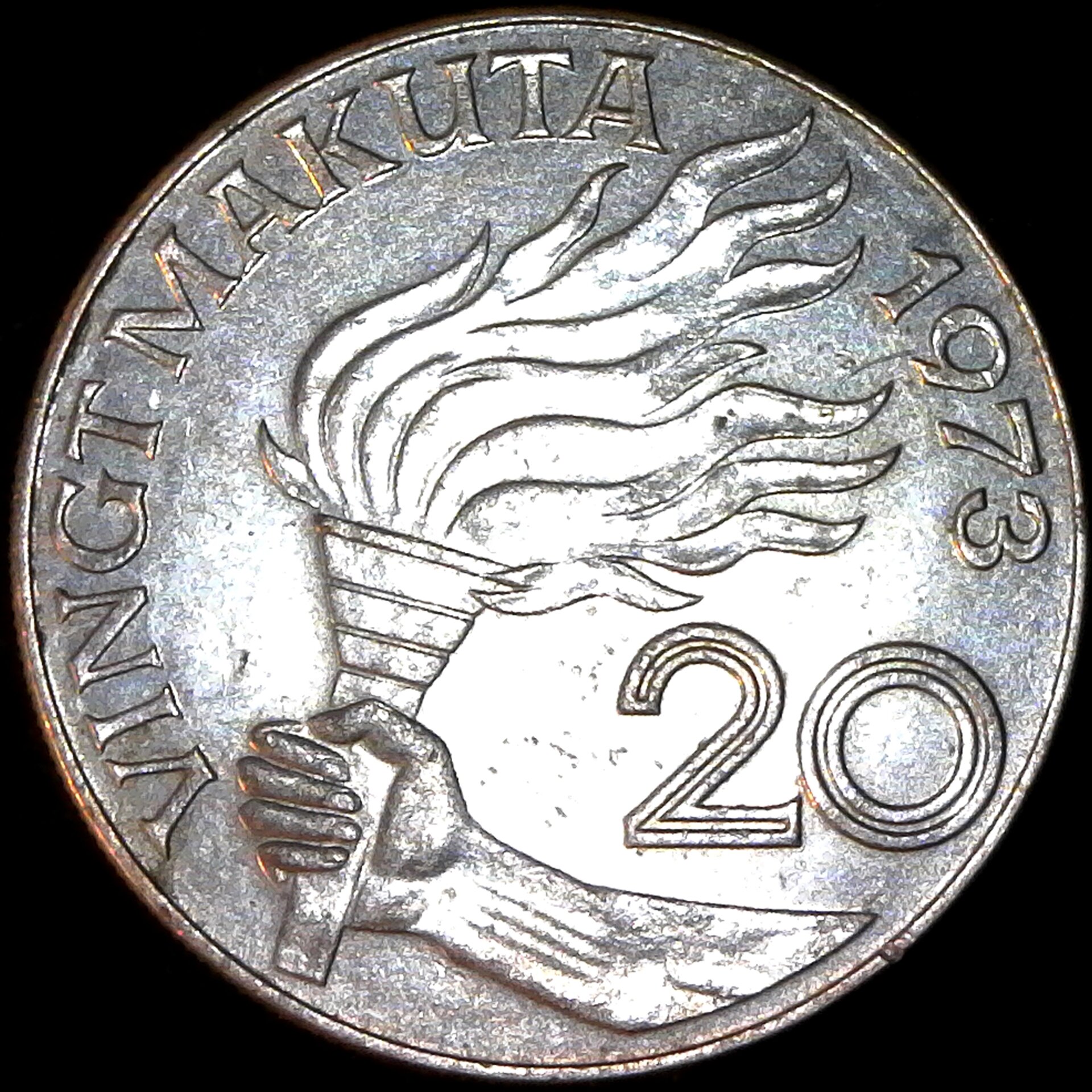 Zaire 20 Makuta 1973 rev.jpg