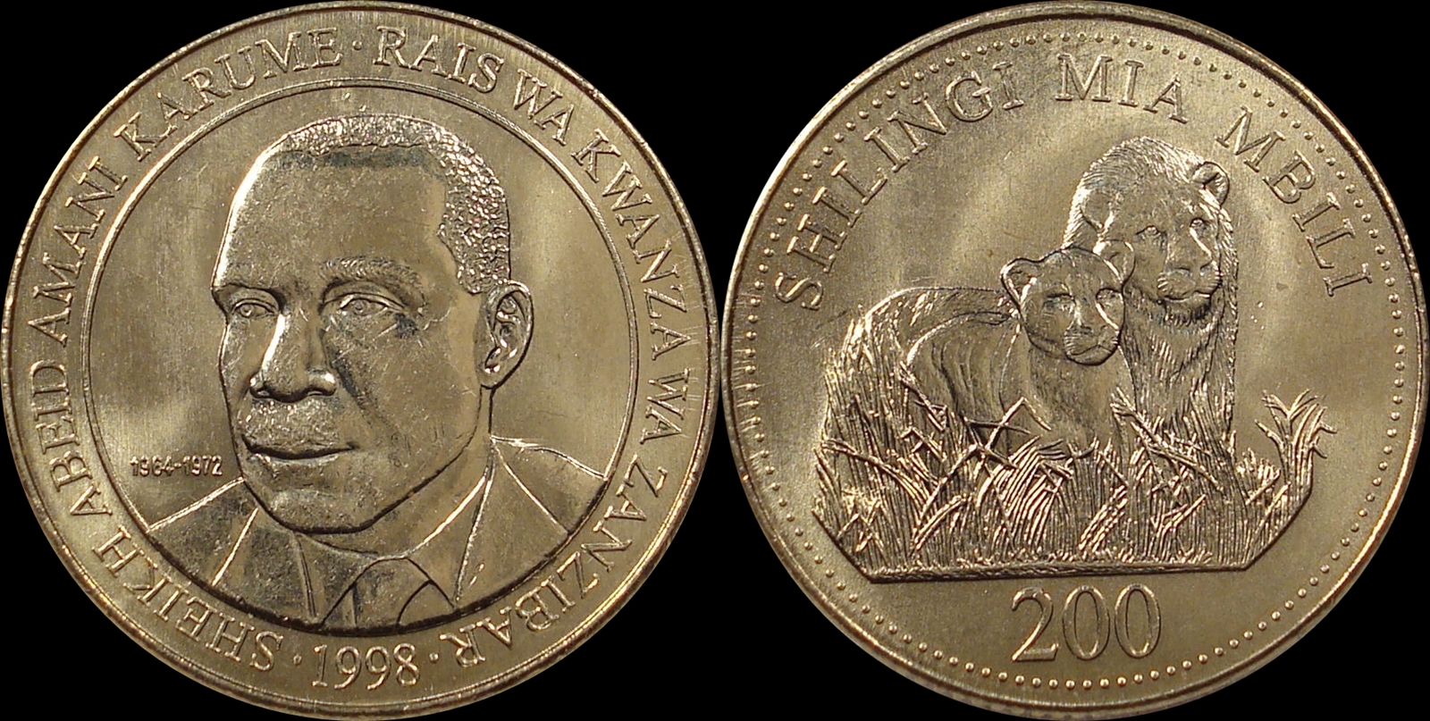 Zanzibar 1998 200 Shillingi.jpg