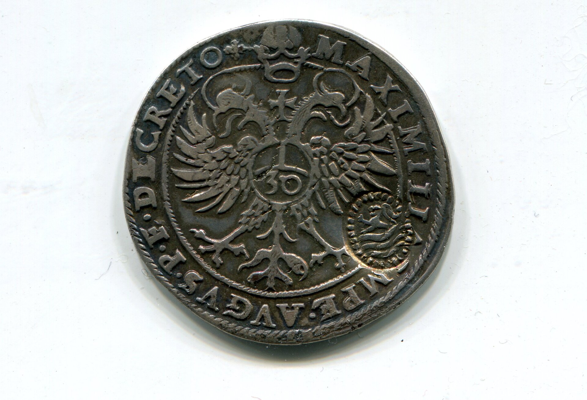 Zeeland cm on Joh Jakob Khuen of Salzburg Half Guldentaler 1568 LD rev  529.jpg