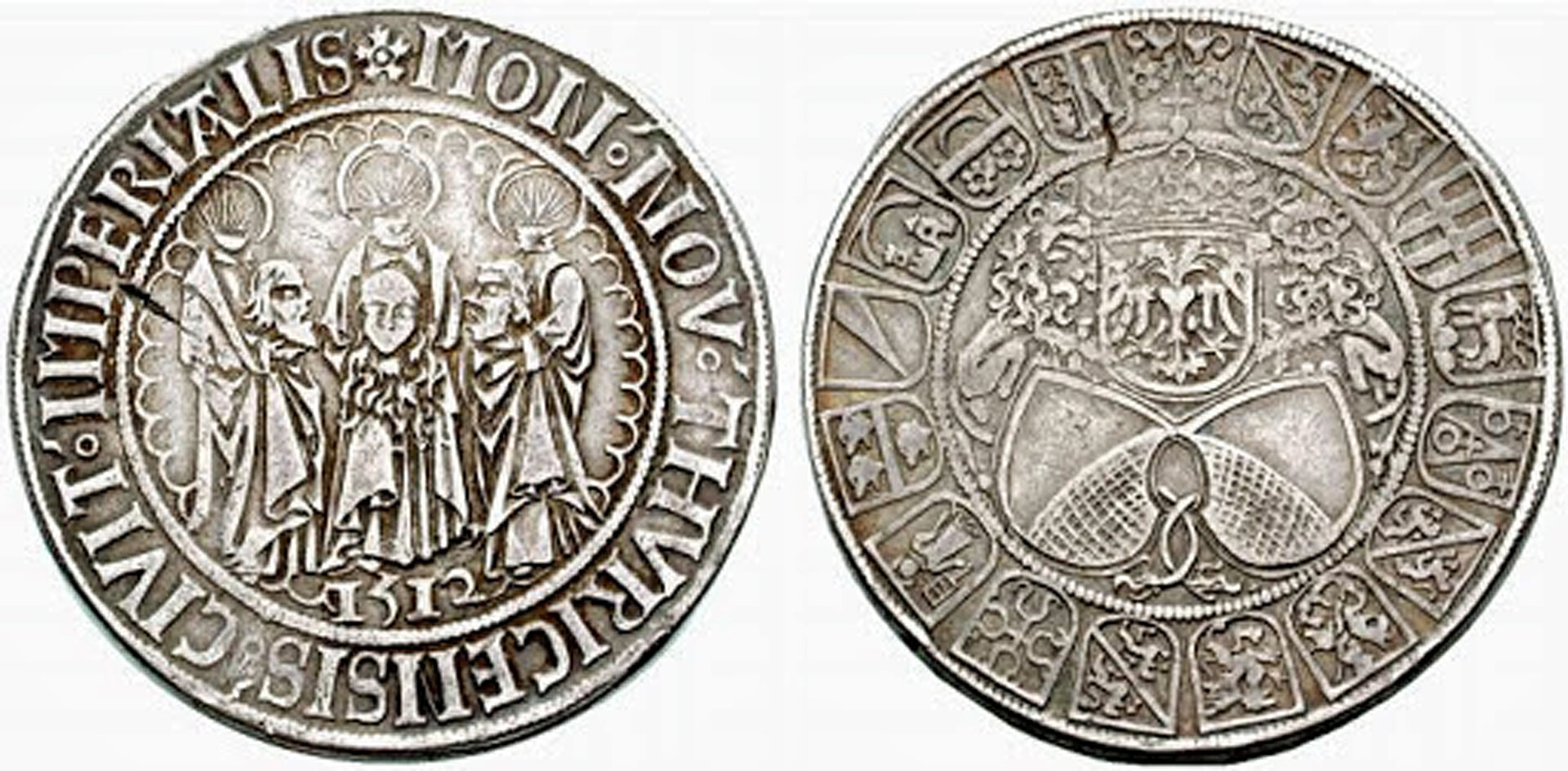 Zurich  1 Guldentaler, 1512, Dav 8771.jpg