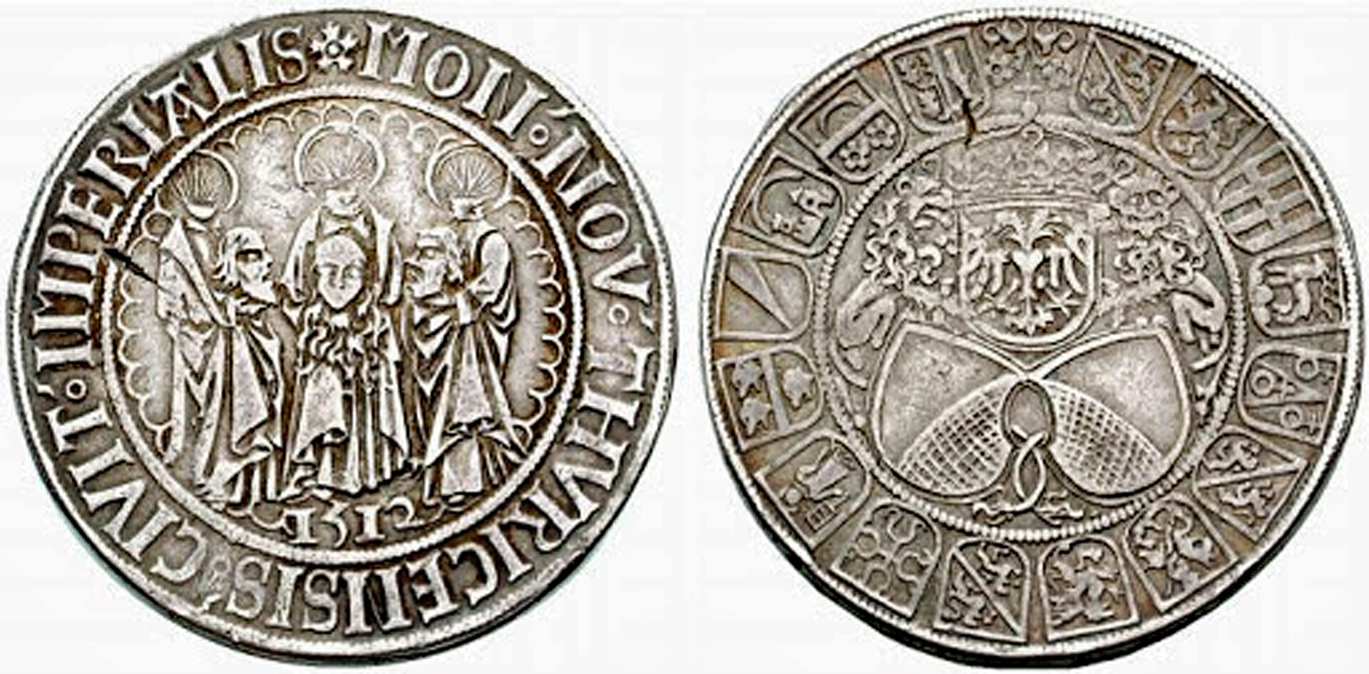Zurich  1 Guldentaler, 1512, Dav 8771.jpg