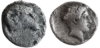 Caria AR Hemiobol Uncertain mint, Kasolaba or Halicarnassos BW.png