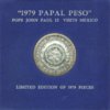 1979 Papal Peso 1965 Un Peso Slab ObvD.jpg