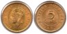 British Honduras - 5 Cents - 1952.JPG