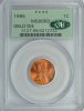 1995 1C CENT - LINCOLN, MEMORIAL REVERSE DDO PCGS MS66RED 4212722 CAC gold Obv Slab.jpg
