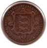 States of Jersey - One Thirteenth of a Shilling - 1871 - Rev.jpg