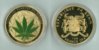 2010 Au Cannibus Sativa Republique De Benin 100 Francs CoinD.jpg