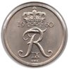 Denmark - 25 Øre - 1960 CS - KM #850 - 4.5000g - 23mm - CN - Obv.jpg