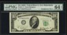 Fr. 2011-C $10 1950A FRN Misalignment Error PMG 64EPQ Obverse.jpg