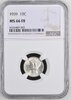 1939P 10C MS66 FB NGC 8326403-002 Slab Obverse.jpg