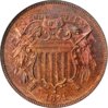 1871 Two Cent Piece Proof 64RB NGC Obverse.jpg