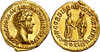 Roman Empire Gold Aureus of Marcus Aurelius (minted in Rome in either 161 or 162).jpg