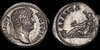Roman Empire Silver Denarius of Hadrian (minted in Rome sometime between 130 and 133).jpg