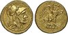 Roman Republic Gold 60 Asses (minted in Rome sometime between 211 and 208 BCE).jpeg