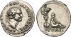 Roman Empire Silver Denarius of Vespasian (minted in Rome in either 69 or 70).jpg