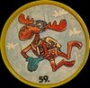 #59 Bullwinkle Skydiver 1964 Bullwinkle TV Show Old London Coin 1.jpg