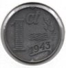Netherlands - 1 Cent - 1943 - KM #170 - Obv.jpg