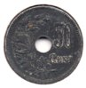 Belgium - 50 Centimes - 1918 - KM #83 - Rev.jpg