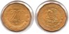 Mexico - 20 Centavos - 1992 Mo - KM #548 - Brass, 20mm.JPG