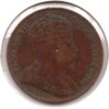 Ceylon - 1 Cent - 1908 - KM #102 - Obv.jpg