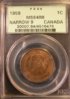 Apr 2013 1c Canada 1859 Narrow 9 MS64RB PCGS Obv Slab.jpg