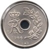 Denmark - 25 Øre - 1966 CS - KM #855.1 - Obv.jpg