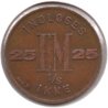 Denmark - 25 Spillemærke - N-D Meka - Indløses Ikke - Rev.jpg