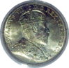 1910 CAN Five Cent Pointed Leaves MS64 Obv.JPG