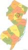 Location of Warren, NJ on County Map.jpg