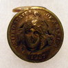 Cent Indian 1907 Princess Cuff Link Gold Plated.jpg