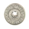 Utah 5 Sales Tax Token Obverse 1.jpg