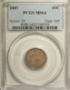 1887 Seated Liberty Dime PCGS 64.jpg