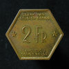 1943 Belgian Congo 2 Francs, back.jpg