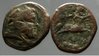 Frentani - Larinum AE 18mm Quadrans 210-175 BCE Herakles - Centaur SNG COP 272 Obv-Rev.JPG