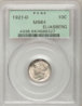 1921-D Dime PCGS 64 OBV Eliasberg Holder.jpg