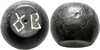 Byzantine bronze spherical weight GamB Sextans Leu N 6.30.19.jpg