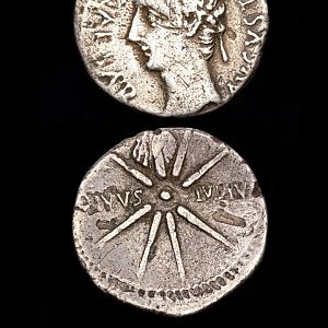 Augustus Comet Denarius