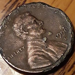 Damaged 1990 d cent